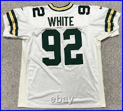 Reggie White VINTAGE Authentic Green Bay Packers Nike Pro Line NFL Jersey 52 XXL