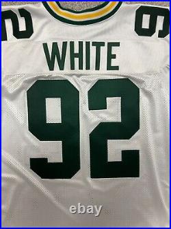 Reggie White VINTAGE Authentic Green Bay Packers Nike Pro Line NFL Jersey 52 XXL