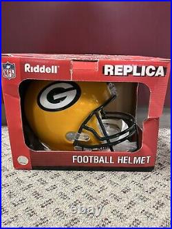 Riddell Green Bay Packers Replica Football Helmet