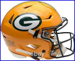 Riddell Green Bay Packers Revolution Speed Flex Authentic Football Helmet