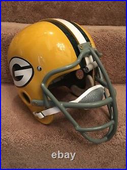 Riddell Kra-Lite RK2 Suspension Green Bay Packers Football Helmet Jerry Kramer