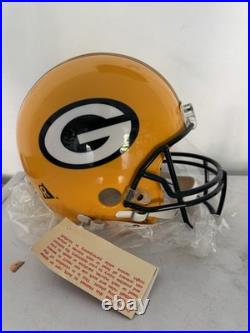 Riddell NFL Authentic Full Size Vintage Green Bay Packers Football Helmet NIB