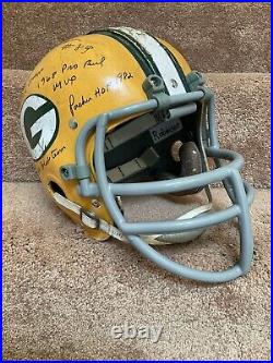 Riddell RK2 Husky Repro Football Helmet Green Bay Packers Dave Robinson Auto