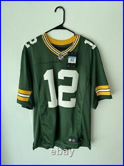 Rodgers (12) Green Bay Packers Green Nike Limited Jersey BNWT Sz M