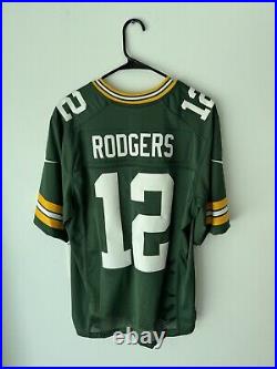 Rodgers (12) Green Bay Packers Green Nike Limited Jersey BNWT Sz M
