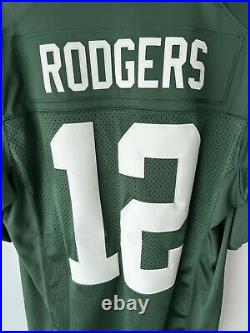 Rodgers (12) Green Bay Packers Green Nike Limited Jersey BNWT Sz M