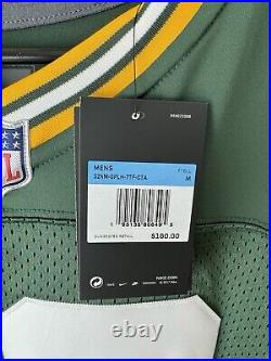 Rodgers (12) Green Bay Packers Green Nike Limited Jersey BNWT Sz M
