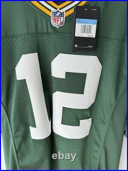 Rodgers (12) Green Bay Packers Green Nike Limited Jersey BNWT Sz M