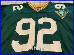 Russell Pro Line Authentic 1993 Green Bay Packers Reggie White jersey 48 Worn