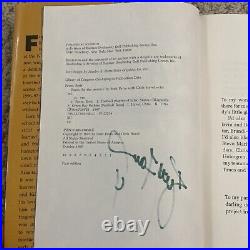 SIGNED Brett Favre For the Record 1st Edition HC Book Green Bay Packers NICE