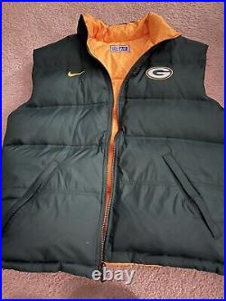 SIGNED Green Bay Packers Vest (Fuzzy Thurston #63 who passed away in 2014)