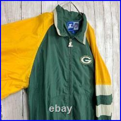 STARTER×NFL NYLON jacket green bay packers