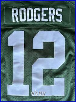 Size Medium Aaron Rodgers Green Bay Packers Nike On Field Jersey