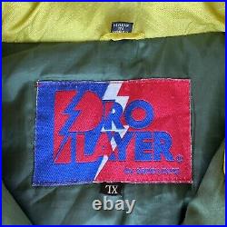 Size XL Vintage Green Bay Packers Pro Player Puffer Jacket