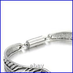 Special Green Bay Packers Women's Sterling Silver Bracelet Football Gift D3