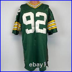 Starter Authentic Reggie White Green Bay Packers Home Jersey Vtg 90s NFL Sewn 48