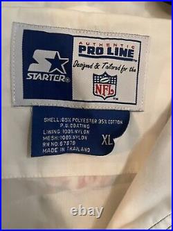 Starter Pro Line Green Bay PACKERS Bomber Jacket Zip Rare XL