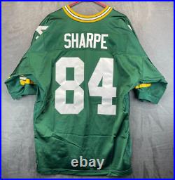 Sterling Sharpe Football Jersey Reebok Vintage Green Bay Packers (1063)