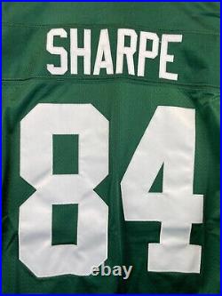 Sterling Sharpe Football Jersey Reebok Vintage Green Bay Packers (1063)