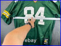 Sterling Sharpe Football Jersey Reebok Vintage Green Bay Packers (1063)