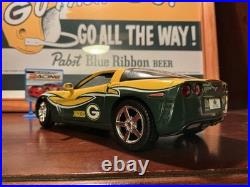 Stunning? Limited Edition Diecast Green Bay Packers Chevy Corvette 2005 Yr