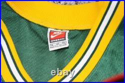 Super Bowl 32 Brett Favre Green Bay Packers NIKE On Field PRO LINE NFL Jersey 52