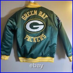 Super Bowl XXXI Green Bay Packers Mitchell & Ness Men Medium Heavyweight Jacket