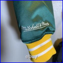 Super Bowl XXXI Green Bay Packers Mitchell & Ness Men Medium Heavyweight Jacket