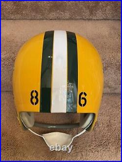 TK2 Style Football Helmet Green Bay Packers Boyd Dowler RIDDell Facemask