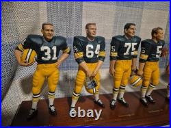The 1966 Green Bay Packers Team Danbury Mint Figurines Sculpture Rare