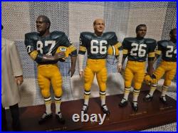 The 1966 Green Bay Packers Team Danbury Mint Figurines Sculpture Rare