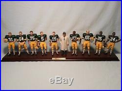 The 1966 Green Bay Packers by Danbury Mint 10 hall of famers
