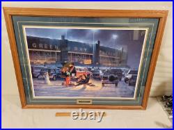 The Diehards By Don Kloetzke Green Bay Packers with COA Signed 3774/5000 Framed