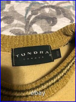 Tundra Canada Green Bay Packers M Vintage Rare Sweater