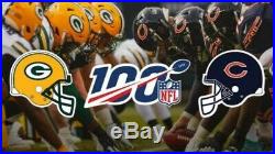 Two (2) Tickets Green Bay Packers @ Chicago Bears Thursday Night 09/05/2019