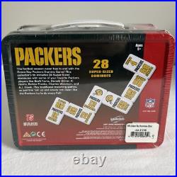 VERY RARE & NEW Green Bay Packers NFL 2007 Super-Sized Dominoes Set Sababa Toys