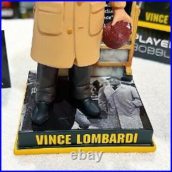 VINCE LOMBARDI Green Bay Packers Chalk Board Exclusive NFL Bobblehead