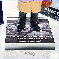 VINCE LOMBARDI Green Bay Packers Coach The Quote Special Ed NFL Bobblehead