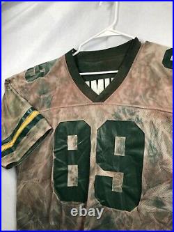 VINTAGE 1992 Mark Chmura Green Bay Packers Football Jersey Reversible Reebok 52