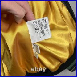 VINTAGE 90s G-III Carl Banks Green Bay Packers Leather Jacket Men's Size XXL 80s