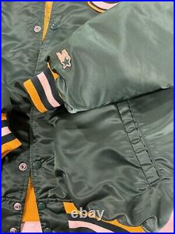 VTG 90s Green Bay Packers NFL Pro Line Starter Satin Jacket Sz XL Men's RARE