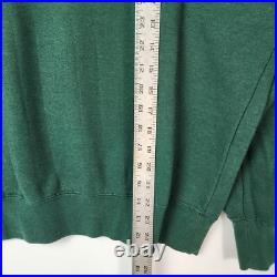 VTG 90s Green Bay Packers Sweater Men L Green Embroidered NFL Retro Colorblock