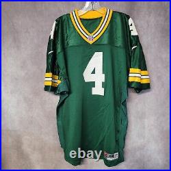 VTG 90s Nike Authentic Pro Line NFL Green Bay Packers Brett Favre 4 Jersey 48 XL