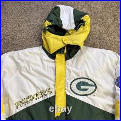 VTG Green Bay Packers Jacket Men's Size XL NFL Pro Player 75th Anniversary NFL