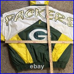 VTG Green Bay Packers Jacket Men's Size XL NFL Pro Player 75th Anniversary NFL