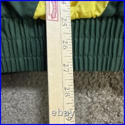 VTG Green Bay Packers Jacket Men's Size XL NFL Pro Player 75th Anniversary NFL