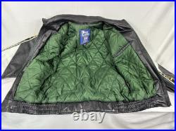 VTG Green Bay Packers Pro Player Leather Insulated Jacket Men's XL #2 VTG Green Bay Packers Pro Player Leather Insulated Jacket Men's XL #2
