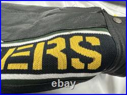 VTG Green Bay Packers Pro Player Leather Insulated Jacket Men's XL #2 VTG Green Bay Packers Pro Player Leather Insulated Jacket Men's XL #2