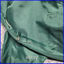 VTG Green Bay Packers Rintwear Coach Jacket Men's Sm 1970's Green Nylon USA Made