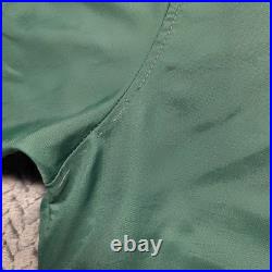 VTG Green Bay Packers Rintwear Coach Jacket Men's Sm 1970's Green Nylon USA Made